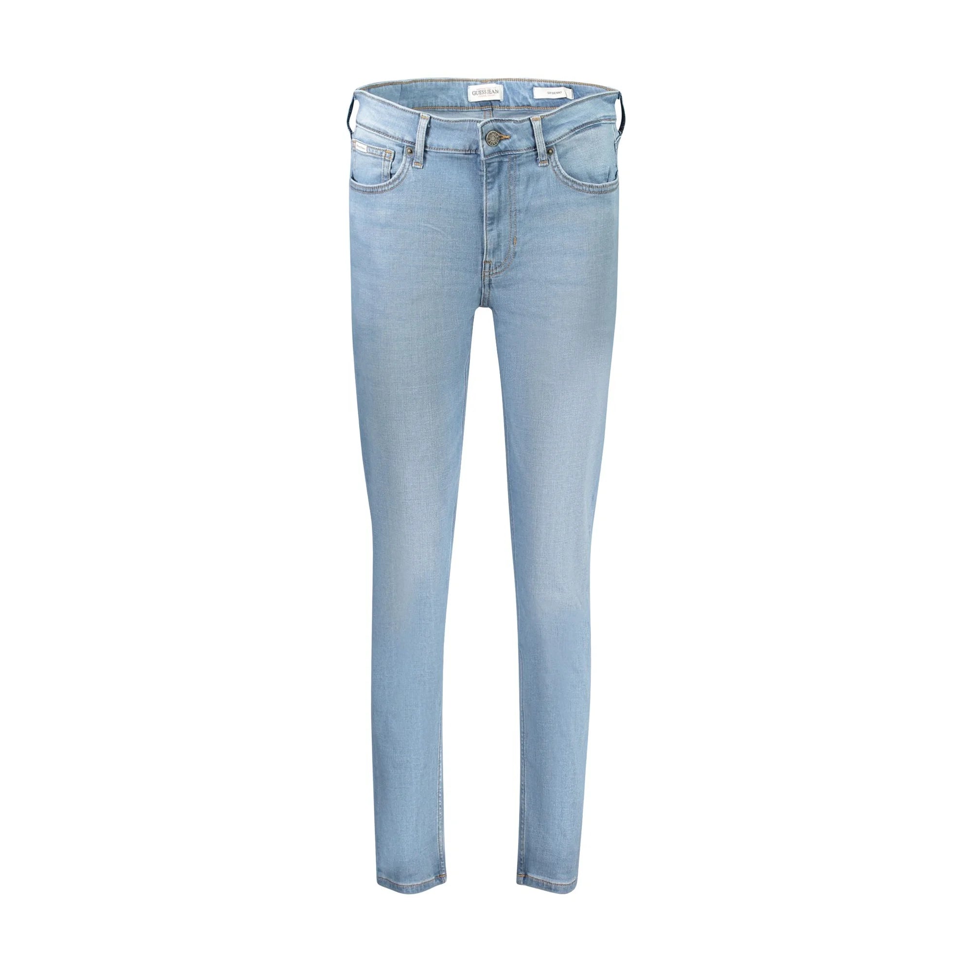 Guess Jeans Jeans Donna Azzurri Logo Azzurro - foto prodotto